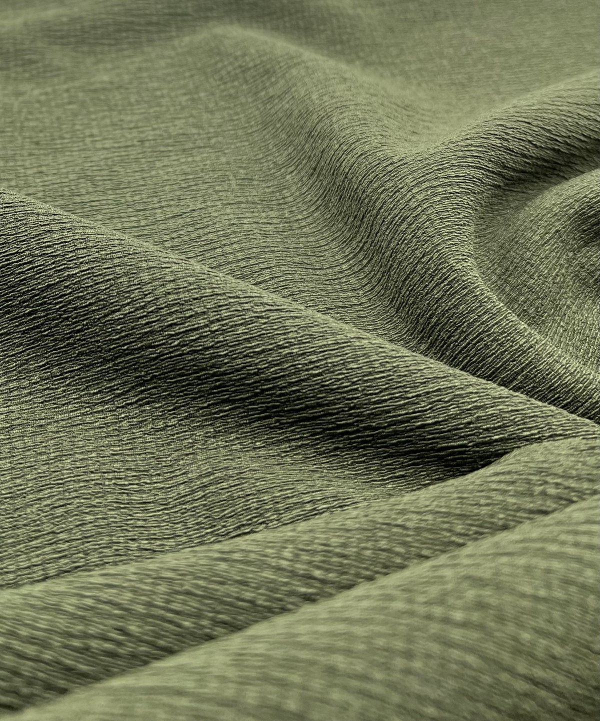 Khaki Textured Tree Bark Stretch Dress Craft Fabric
