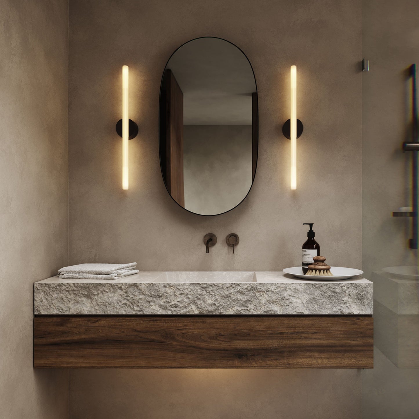 Kilter 1.0 Wall Light in Dark Grey