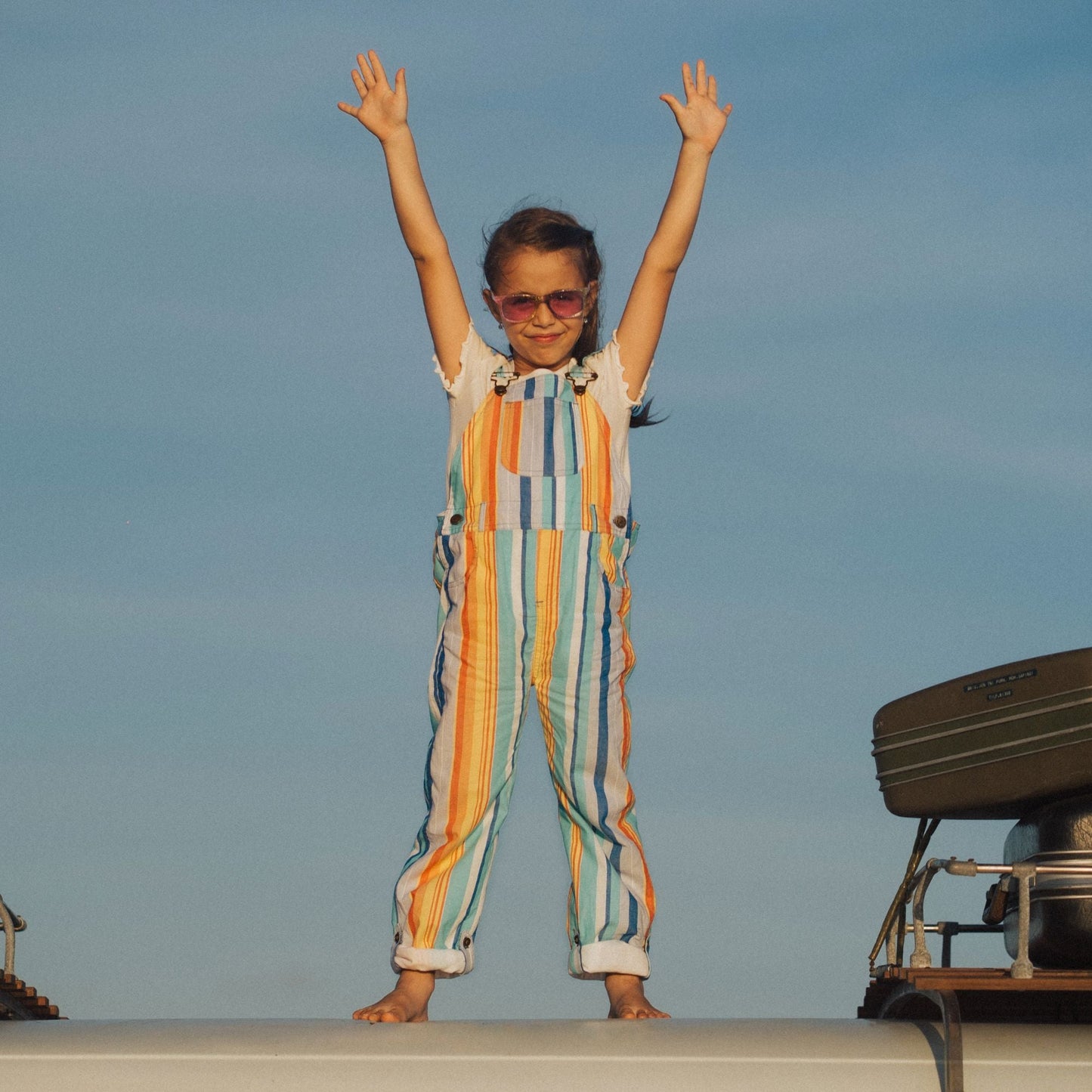 Kingfisher Cotton Dungarees