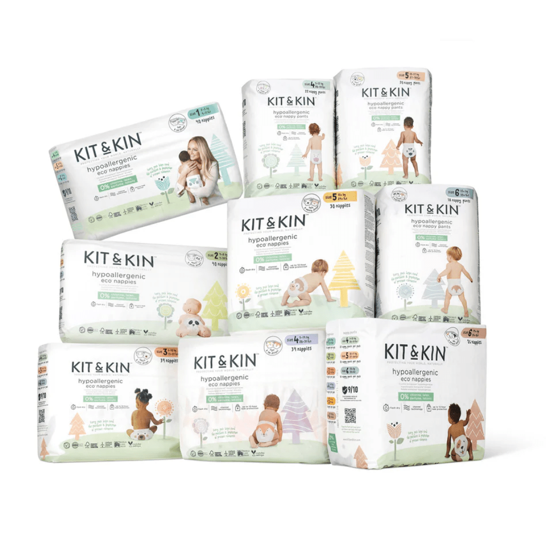 Kit & Kin Hypoallergenic Nappies