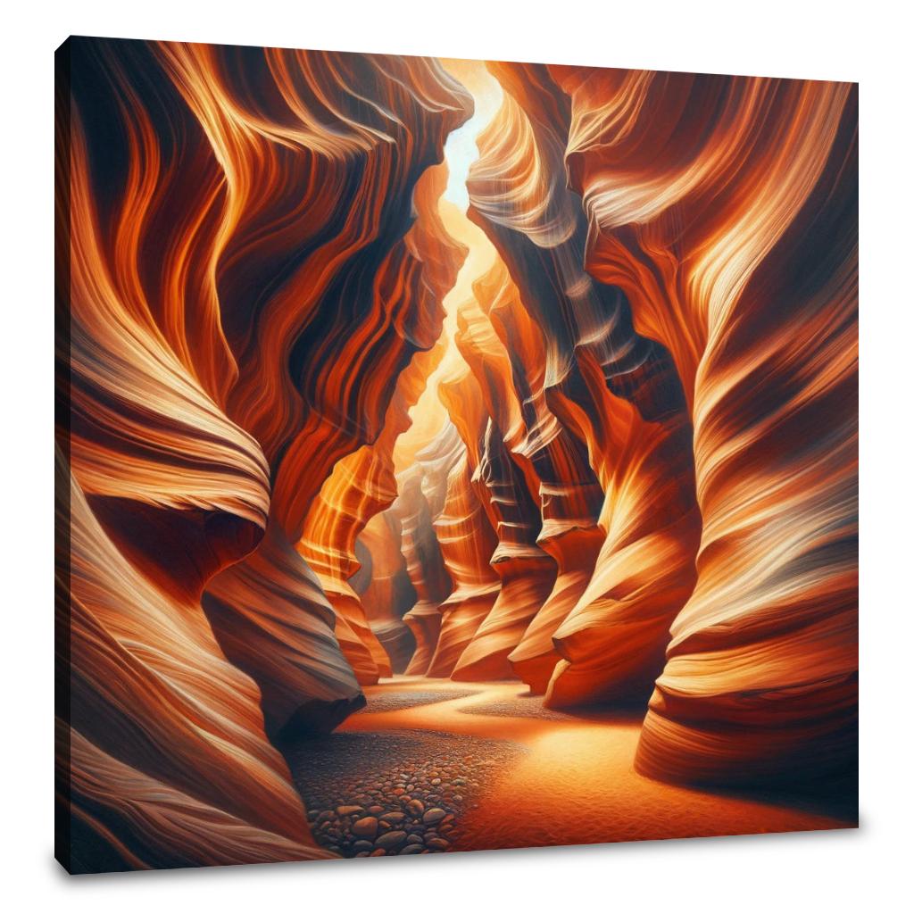 Canyon Passageways Canvas