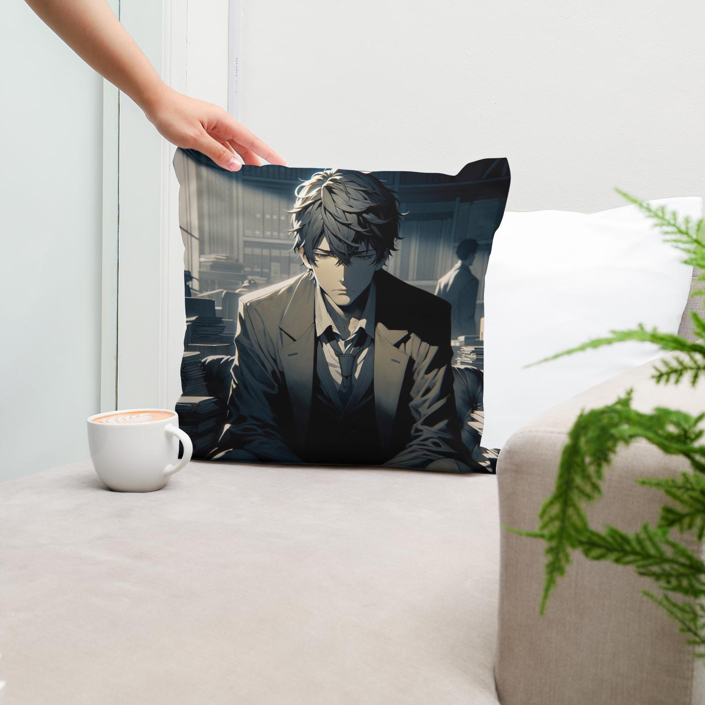 Detective's Solitude Cotton Cushion