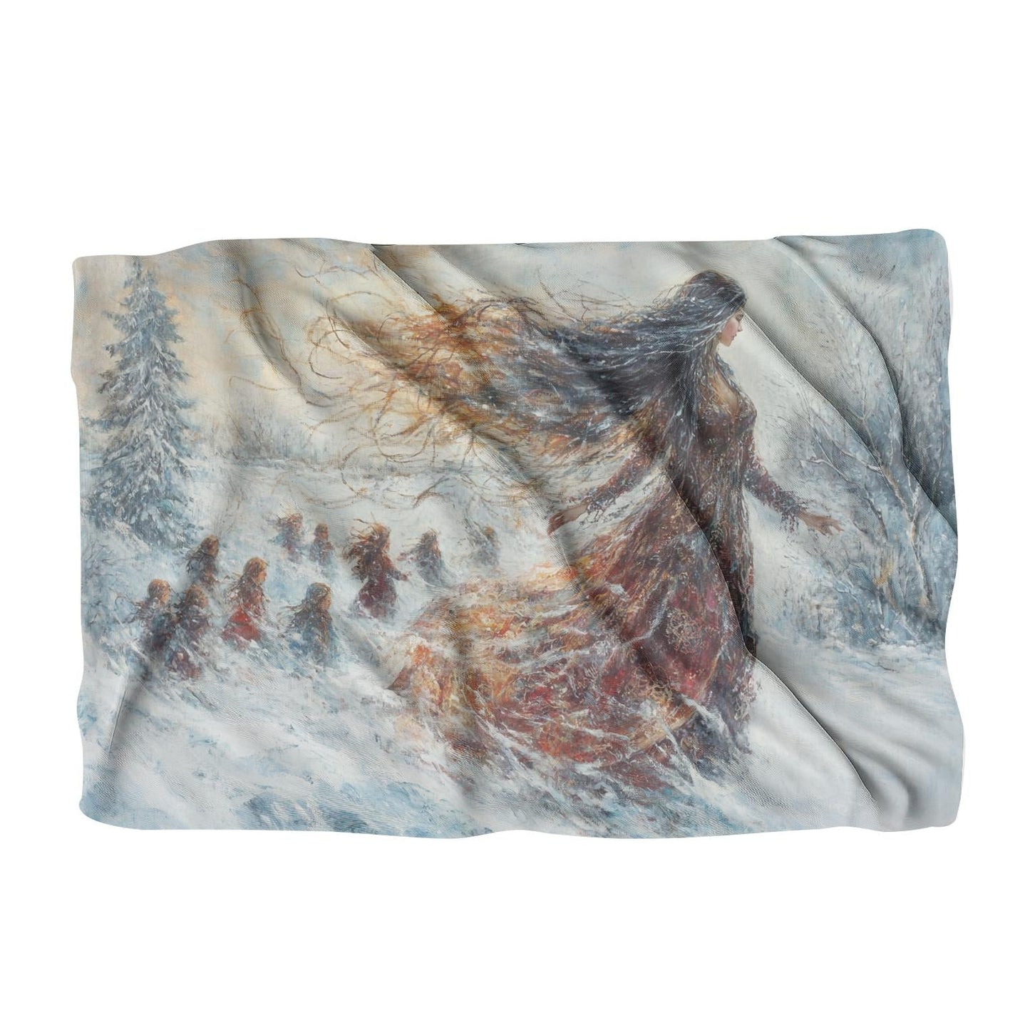Nordic Mother Goddess Blanket