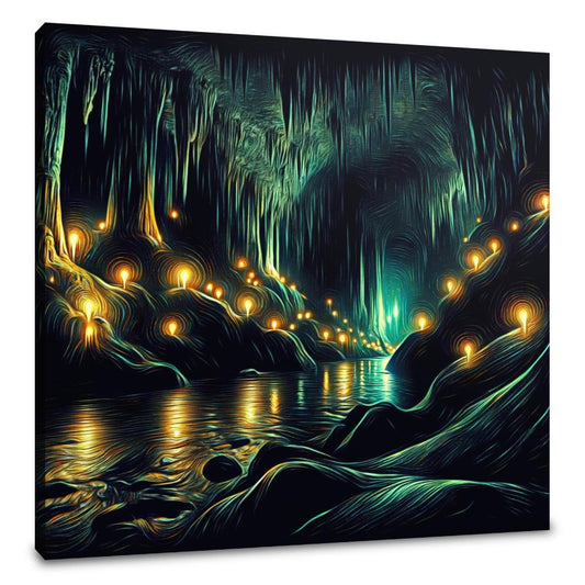 Luminous Cavern Canvas
