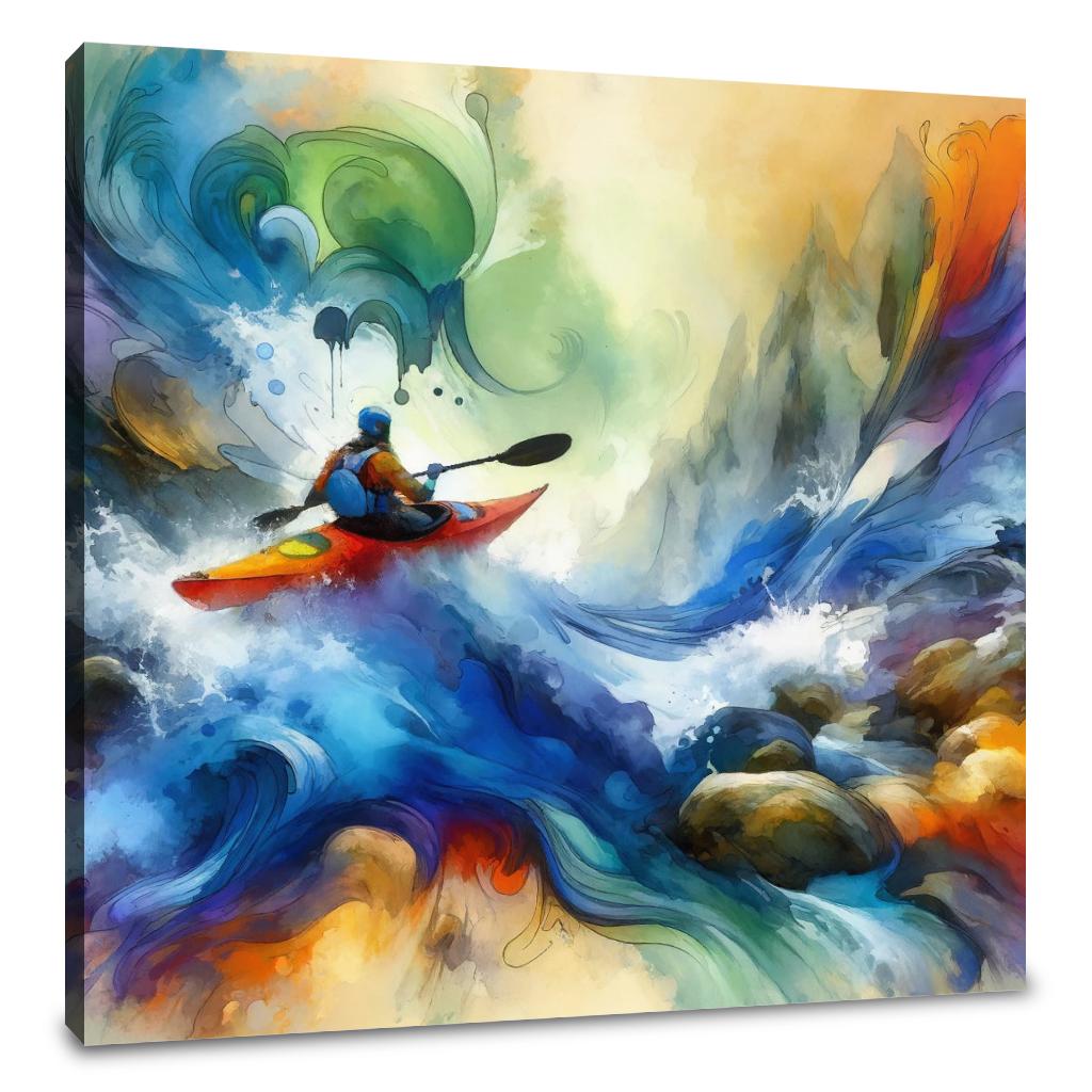 Rapids Rhapsody Canvas