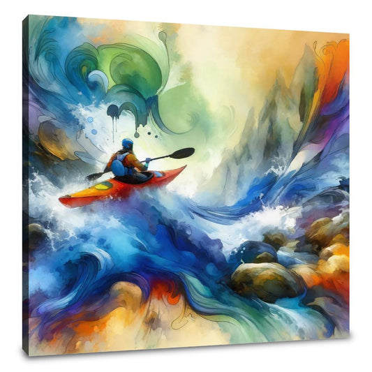 Rapids Rhapsody Canvas