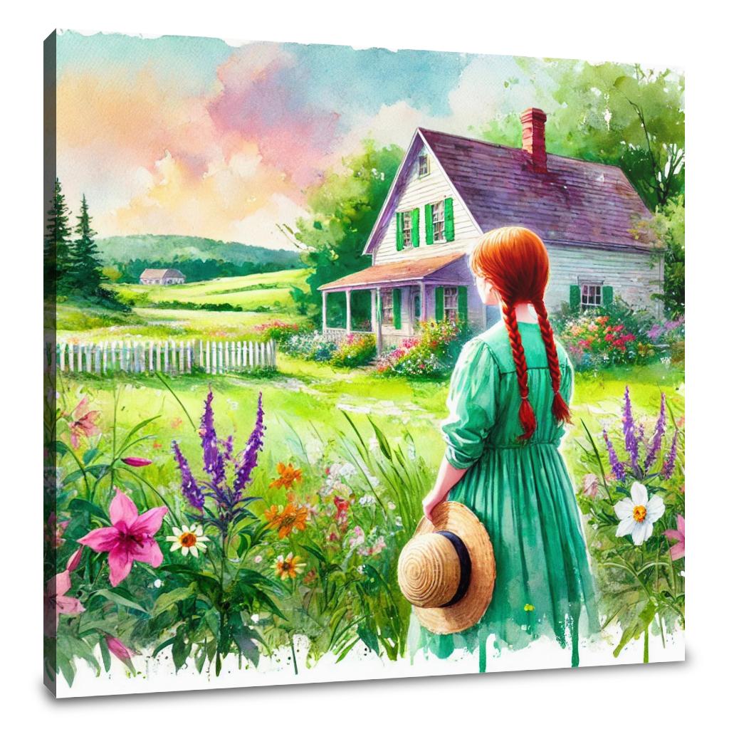Anne's Dreamy Countryside Canvas