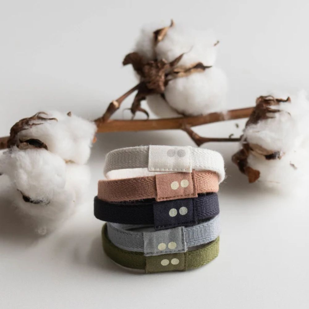 KOOSHOO Classics Organic Plastic-Free Hair Ties – 5 Pack