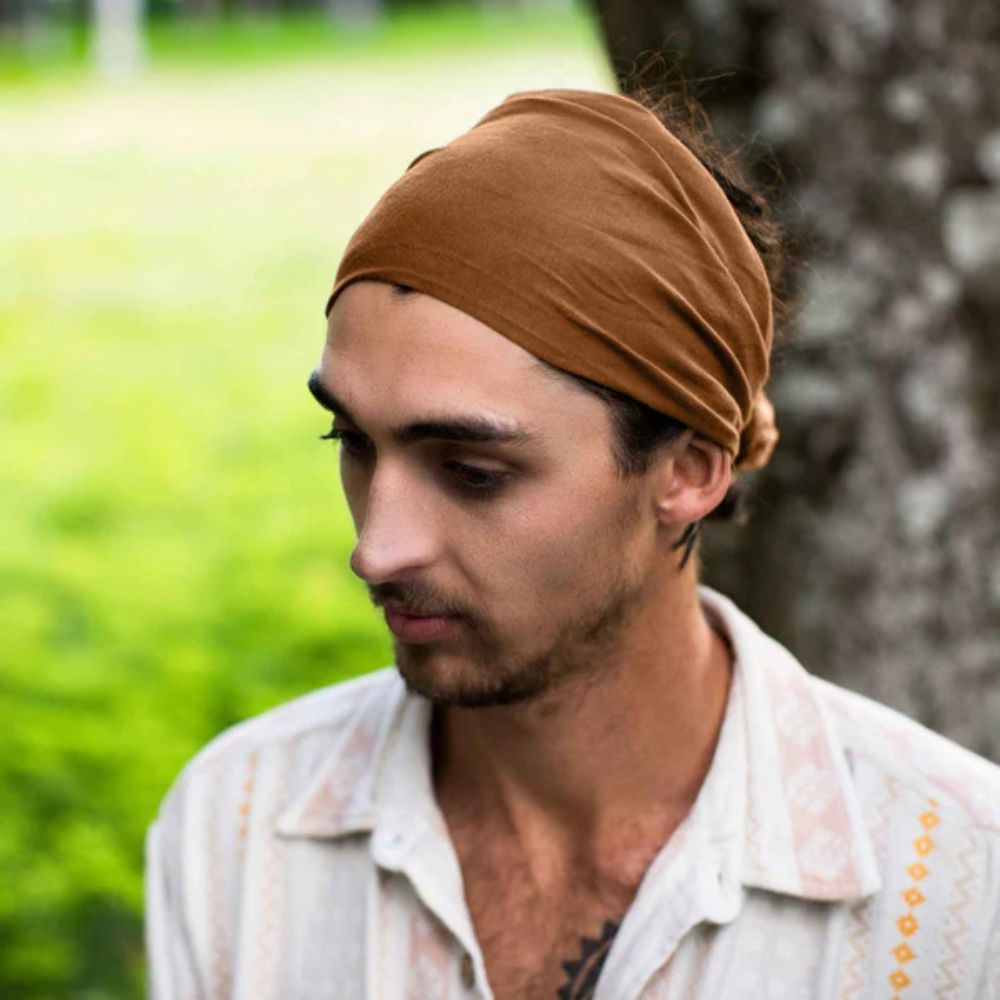 KOOSHOO Twist Headband Cocoa Brown – Organic Fairtrade