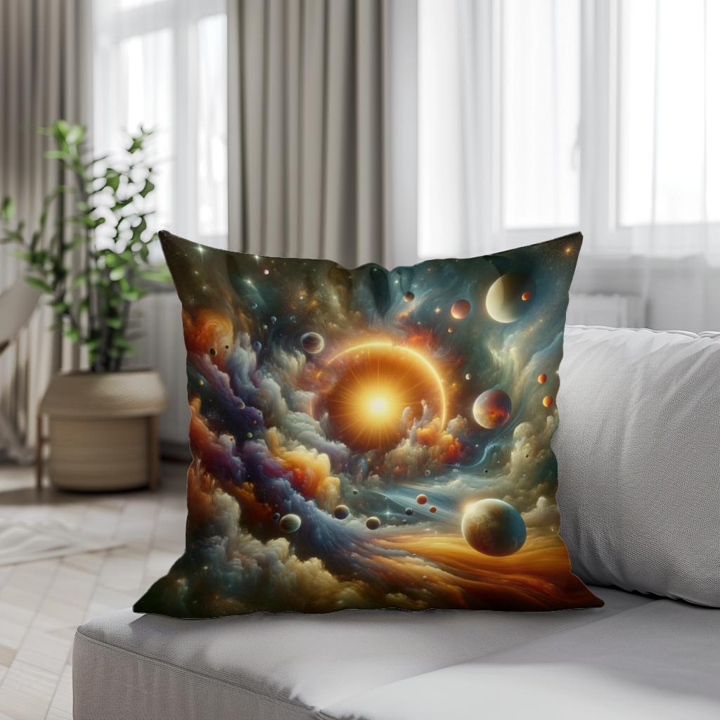 Dreamscape Cosmos Cotton Cushion