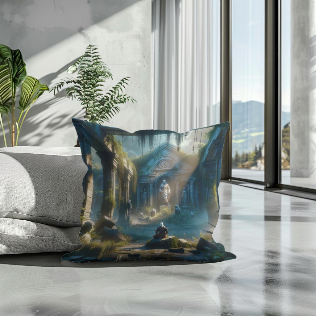 Mystic Realms Echo Cotton Cushion