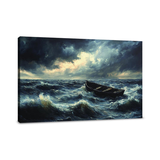 Summer Storm Lake Canvas