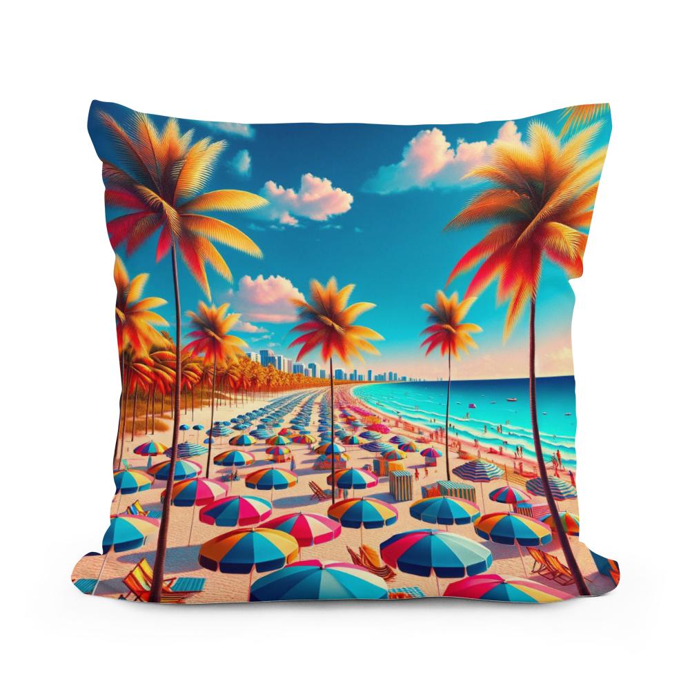 Sunny Miami Bliss Cotton Cushion