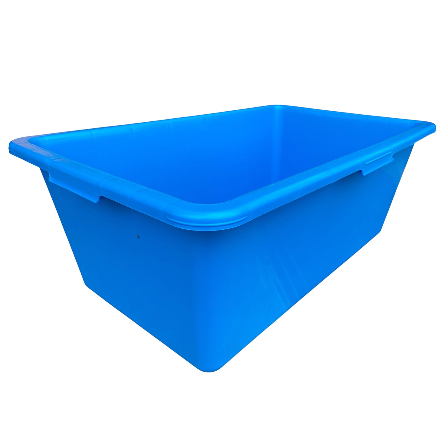Blue Dog Bath with Drain Valve (WL) and Stand