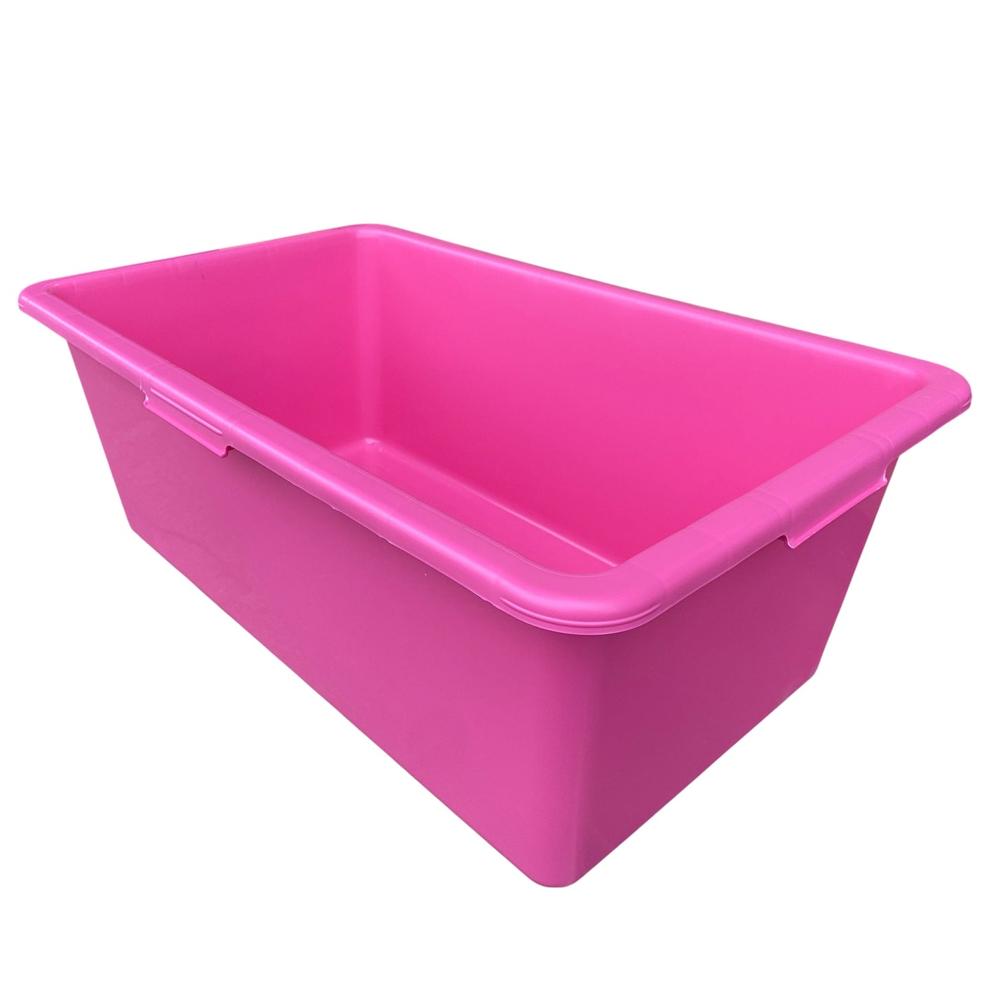 Pink Dog Bath with Drain Valve (Black) and Stand