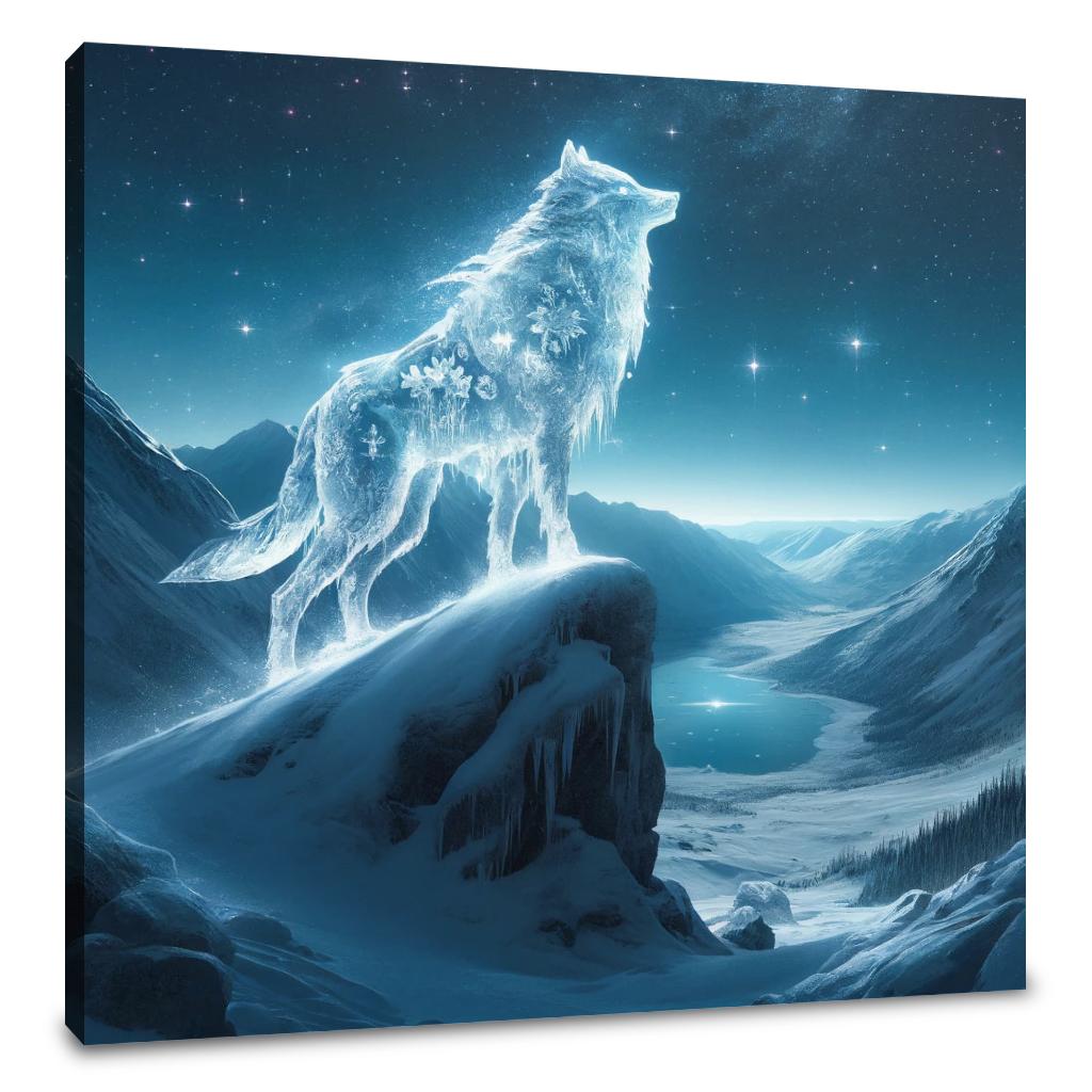 Frost Whisper Canvas