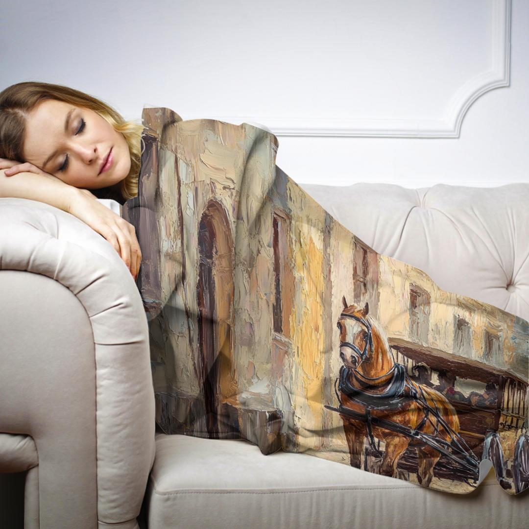 Cobblestone Carriage Blanket