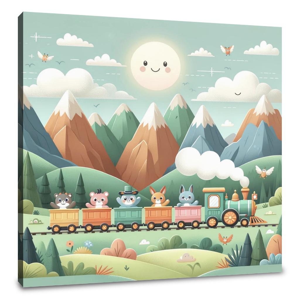 Mountain Express Canvas