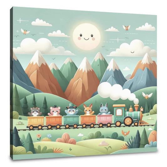 Mountain Express Canvas