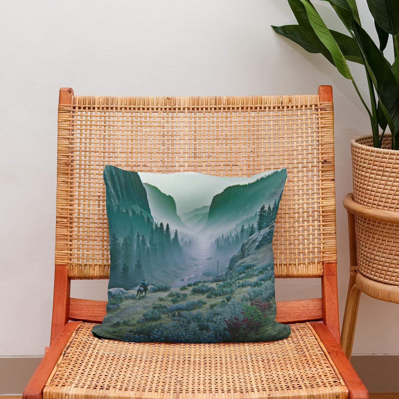 Mystic Pass Cotton Cushion