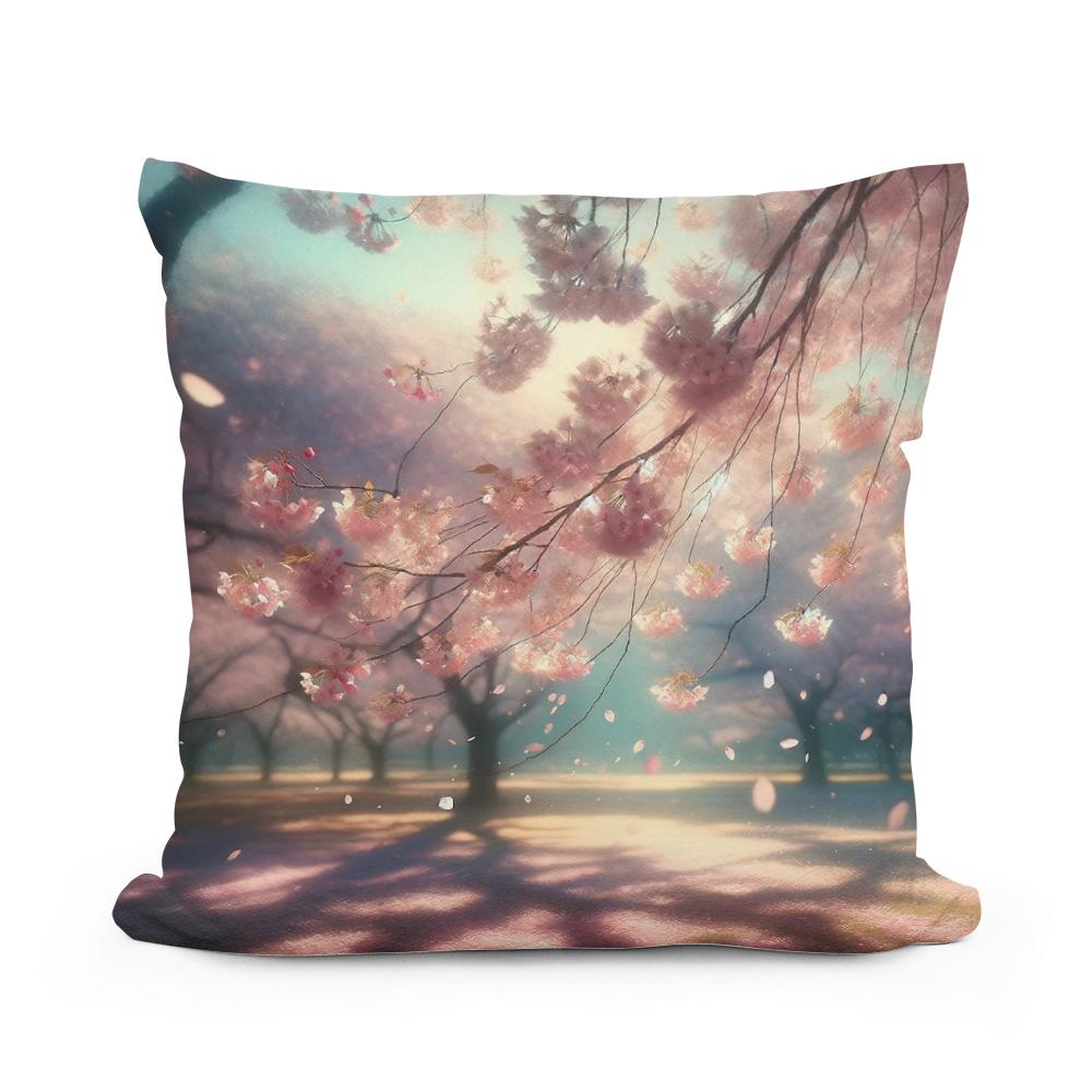 Sakura Serenity Cotton Cushion