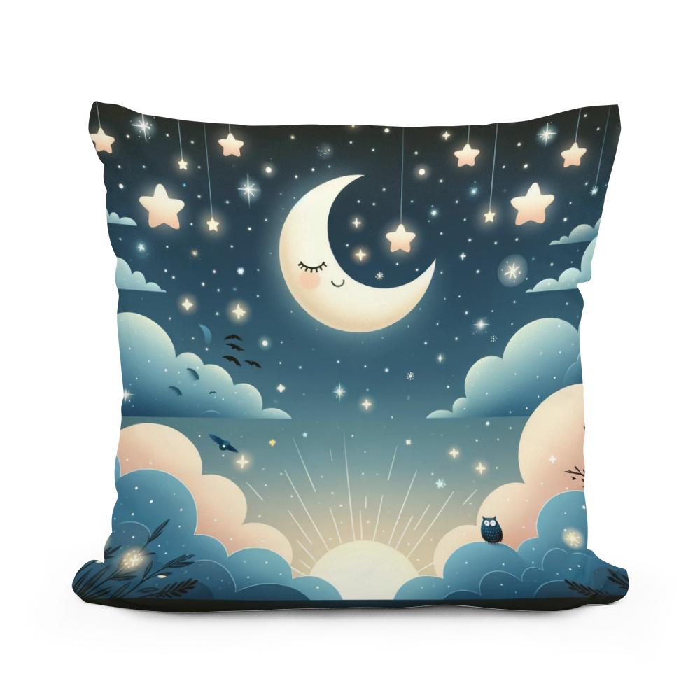 Starry Slumber Cotton Cushion