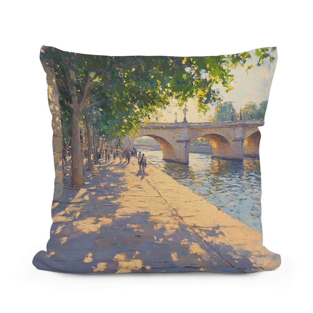 Garonne Stroll Cotton Cushion