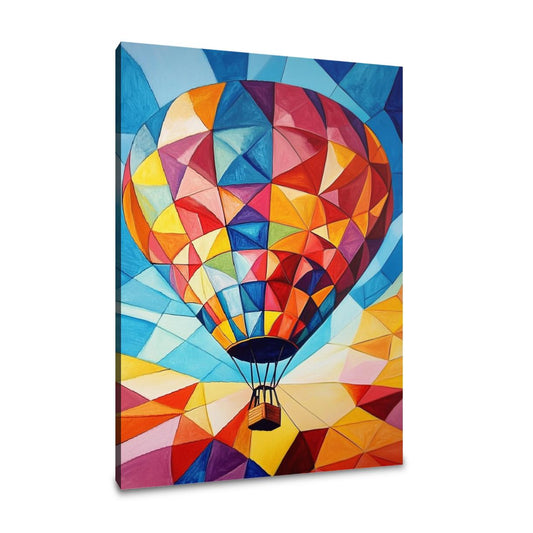Geometric Hot Air Canvas