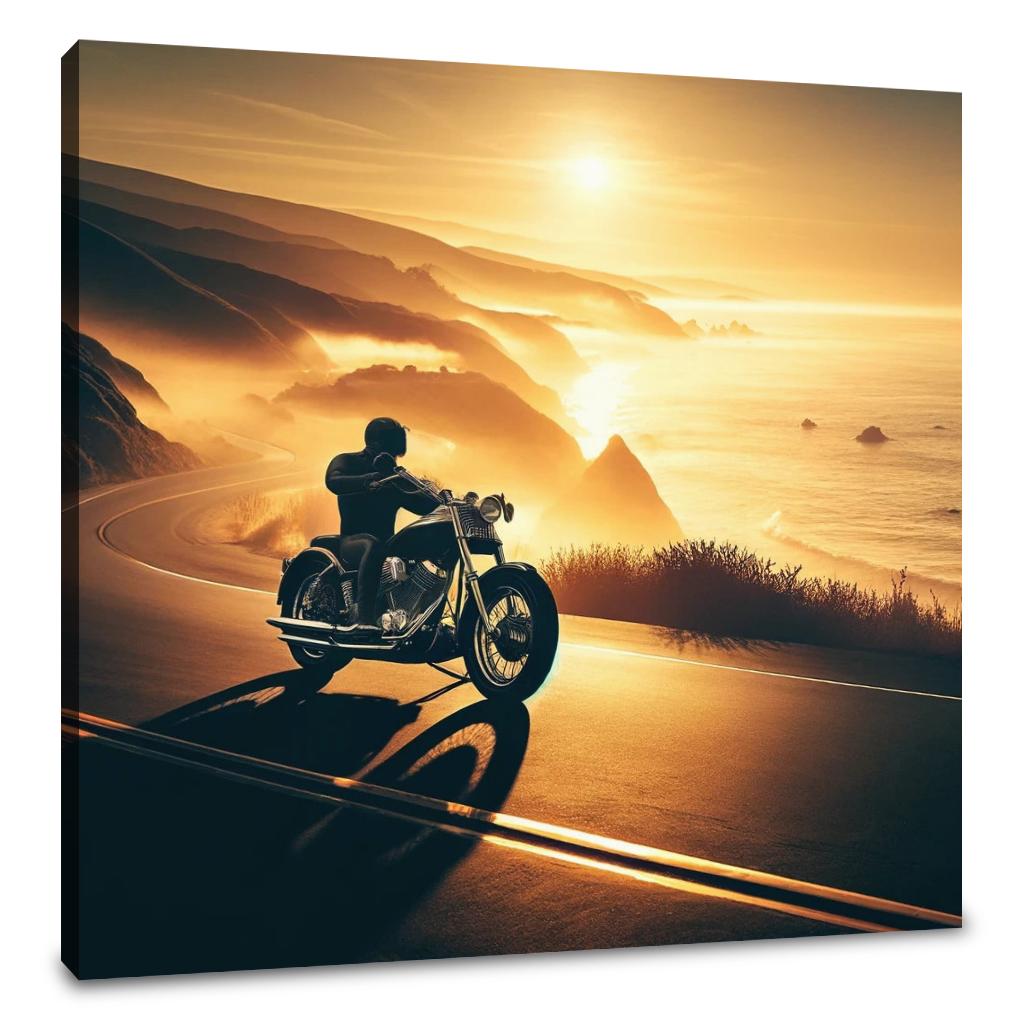 Coastal Freedom Ride Canvas