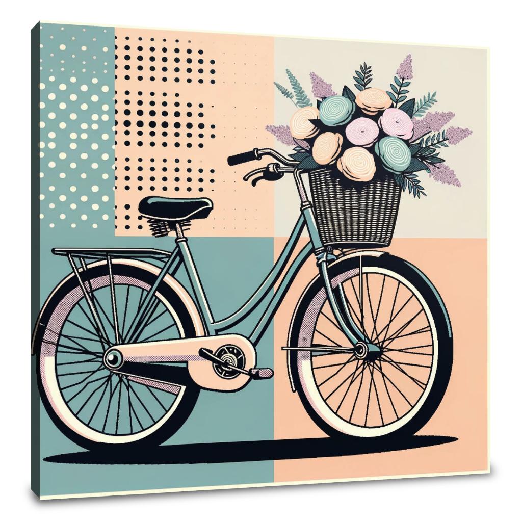 Floral Ride Canvas