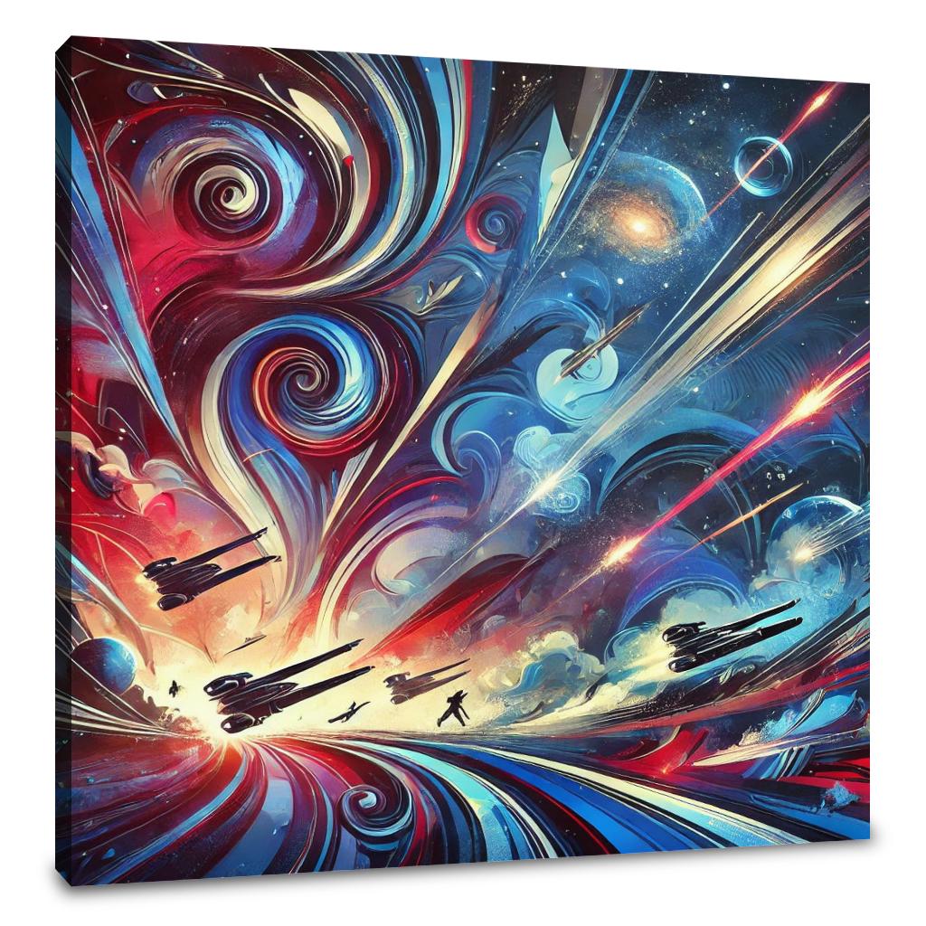Galactic Chaos Canvas