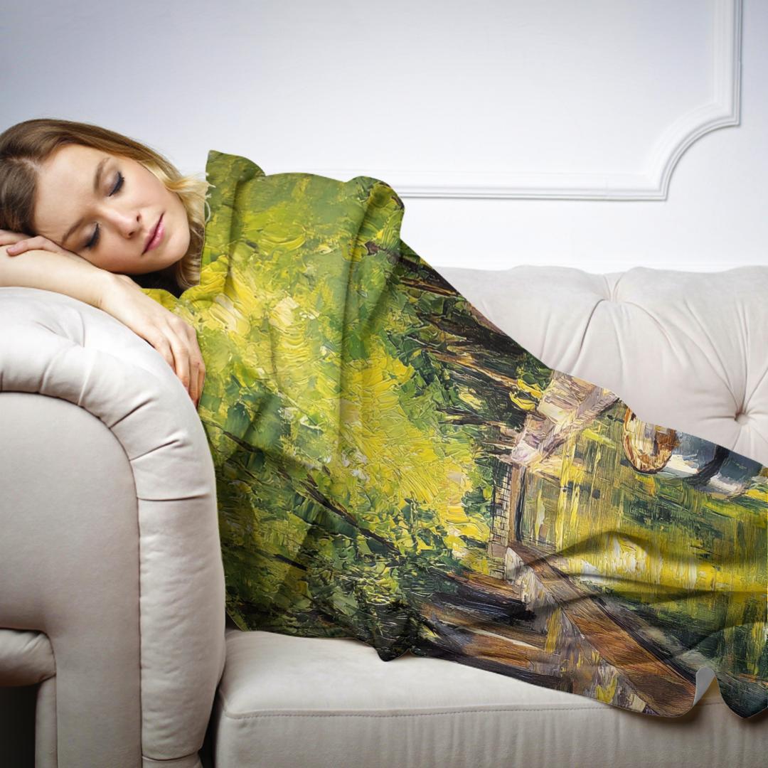 Canal du Midi Blanket