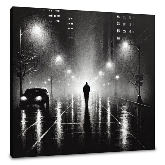Urban Solitude Canvas