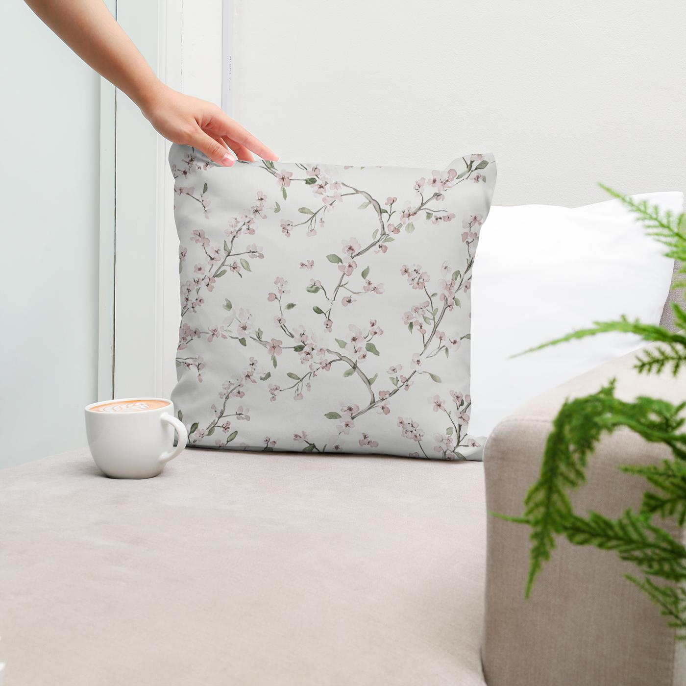 Blossom Drift Cotton Cushion