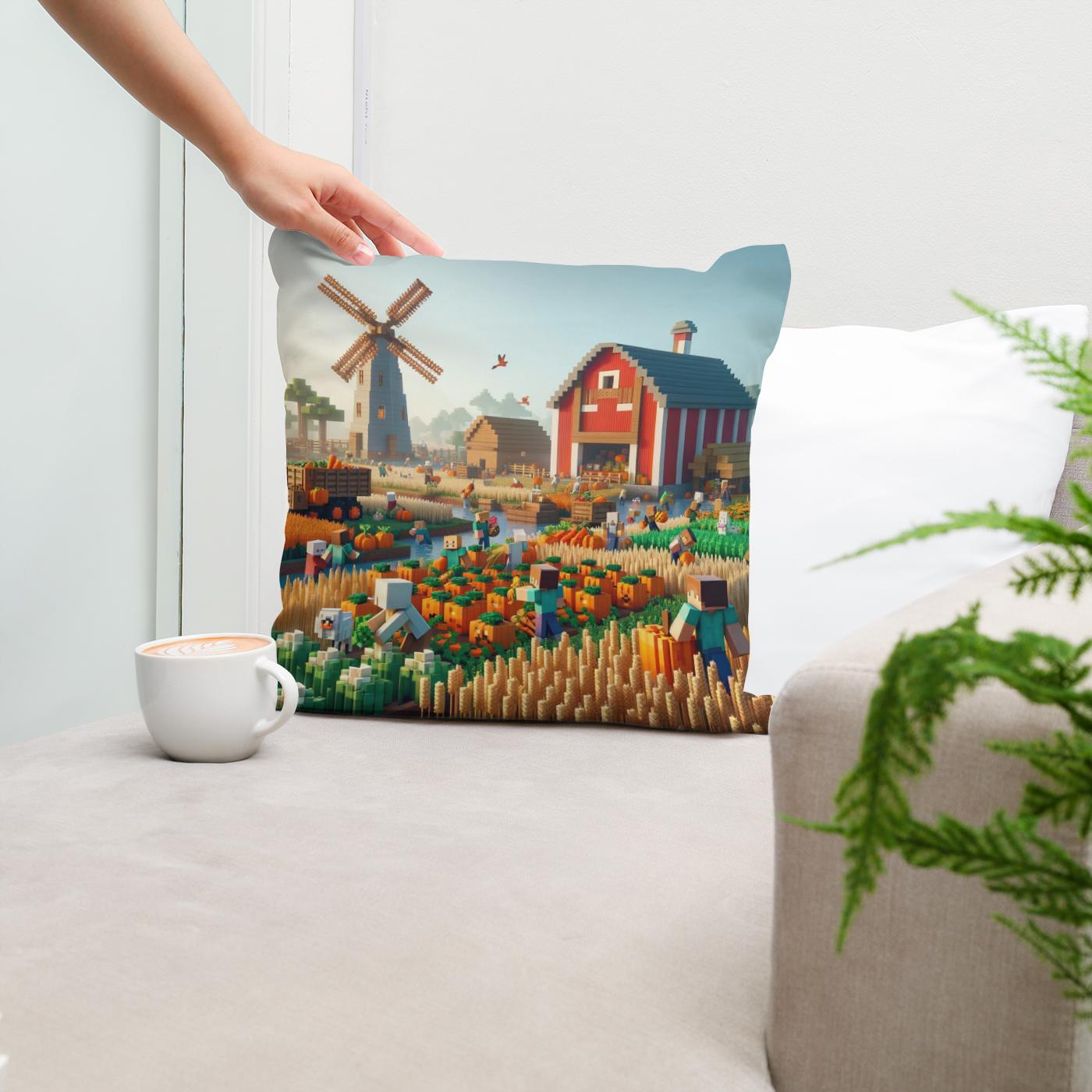 Harvest Haven Cotton Cushion