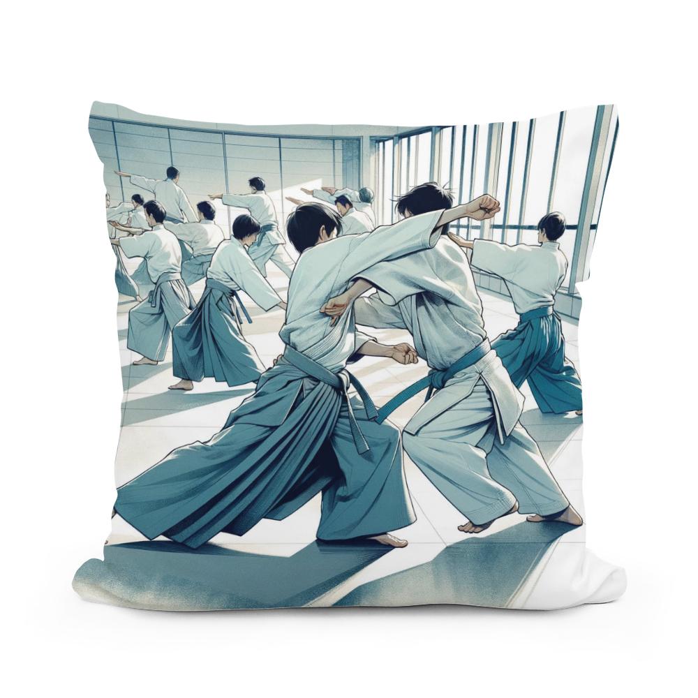 Aikido Harmony Cotton Cushion