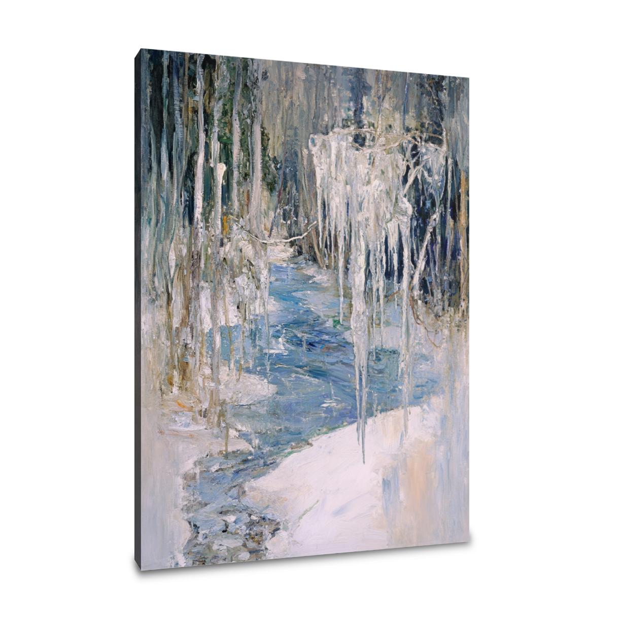 Frozen River Canvas