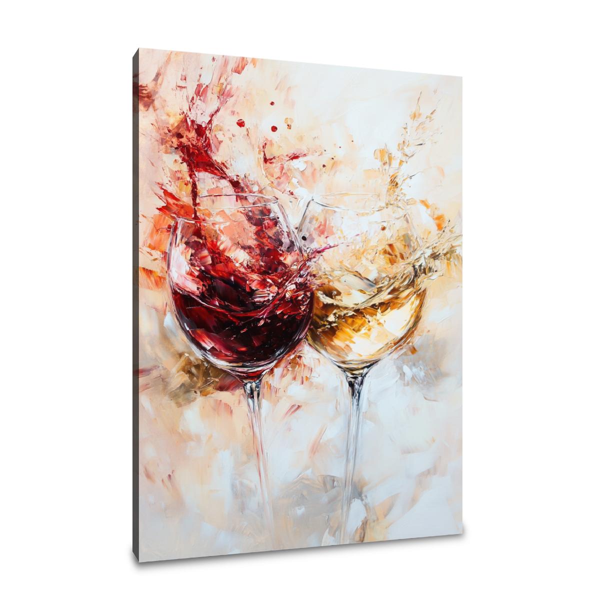 Wine Symphony Canvas