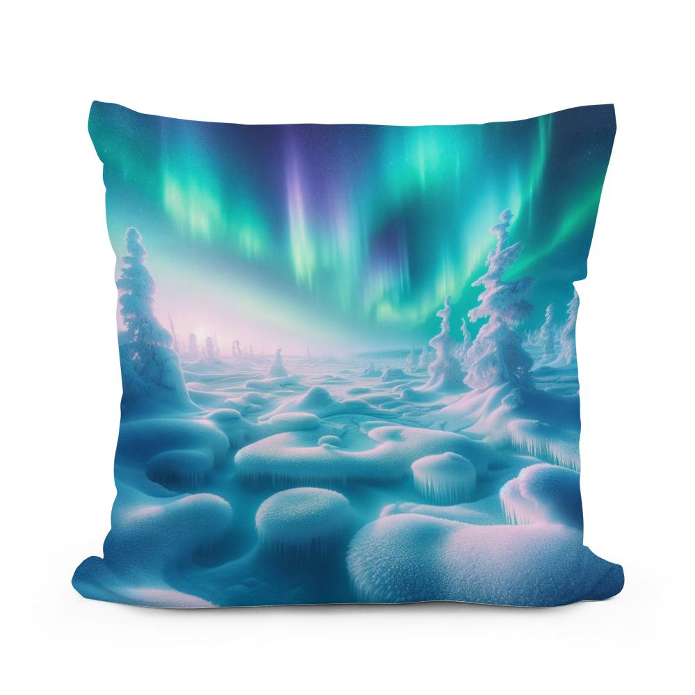 Aurora Whisper Cotton Cushion
