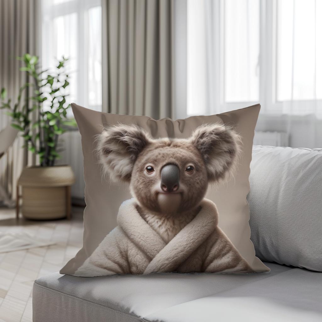 Serenity Koala Cotton Cushion