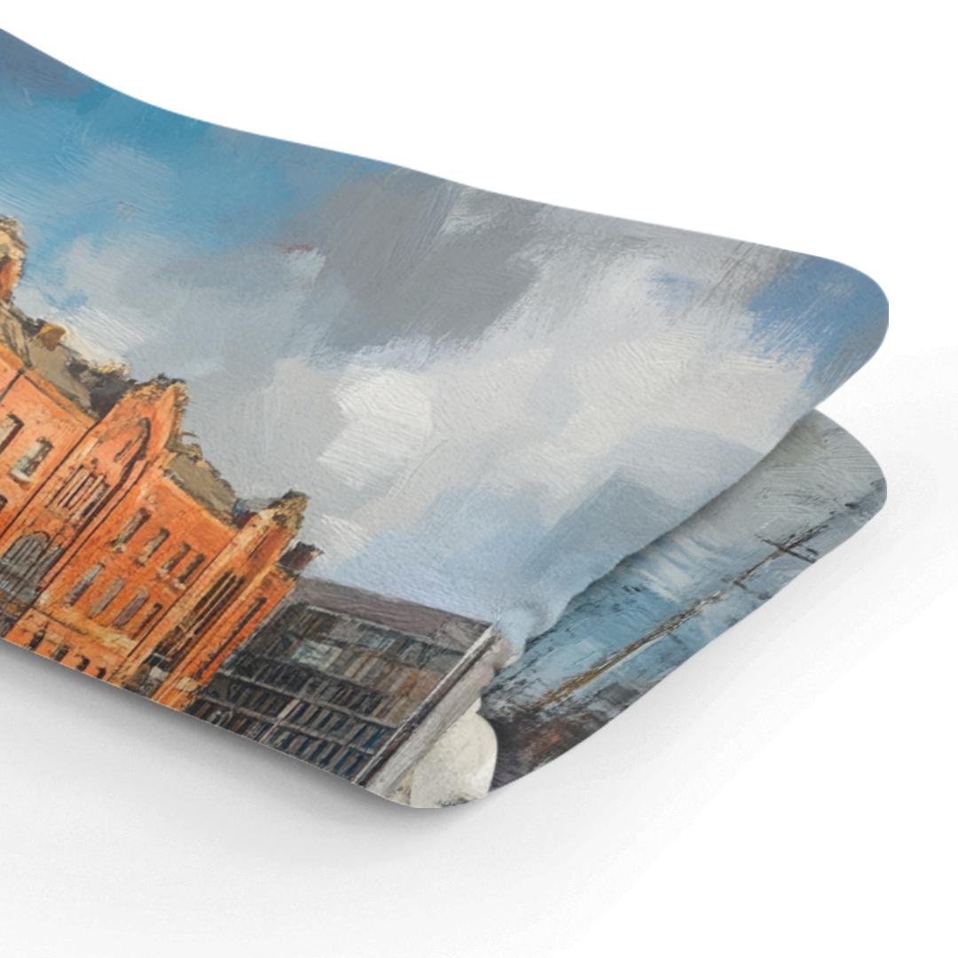 Liverpool Port Reflections Blanket