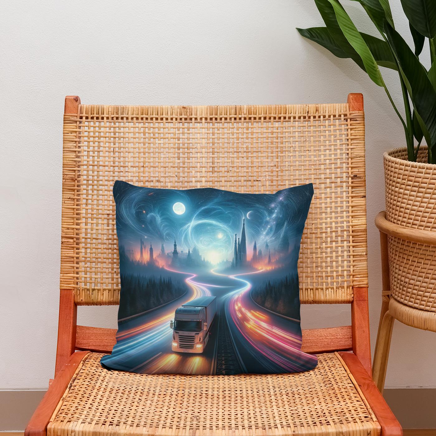 Night's Voyage Cotton Cushion