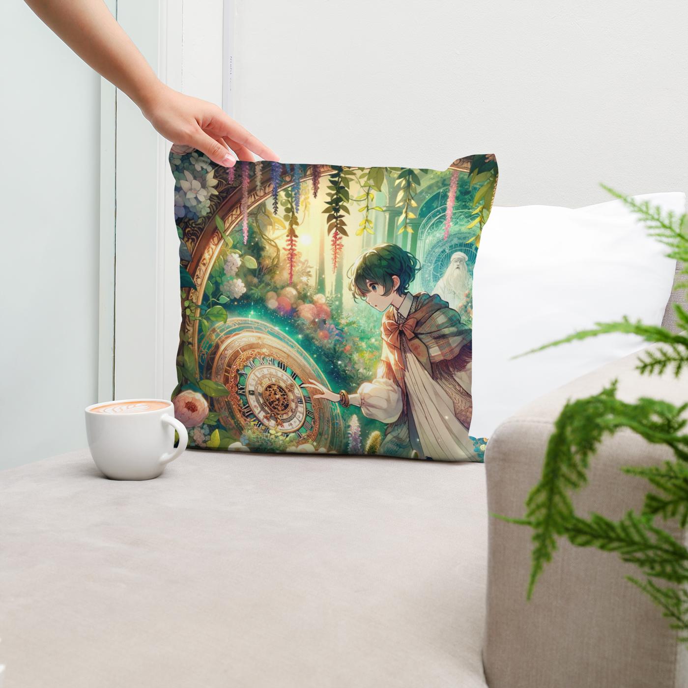 Timeless Garden Discovery Cotton Cushion