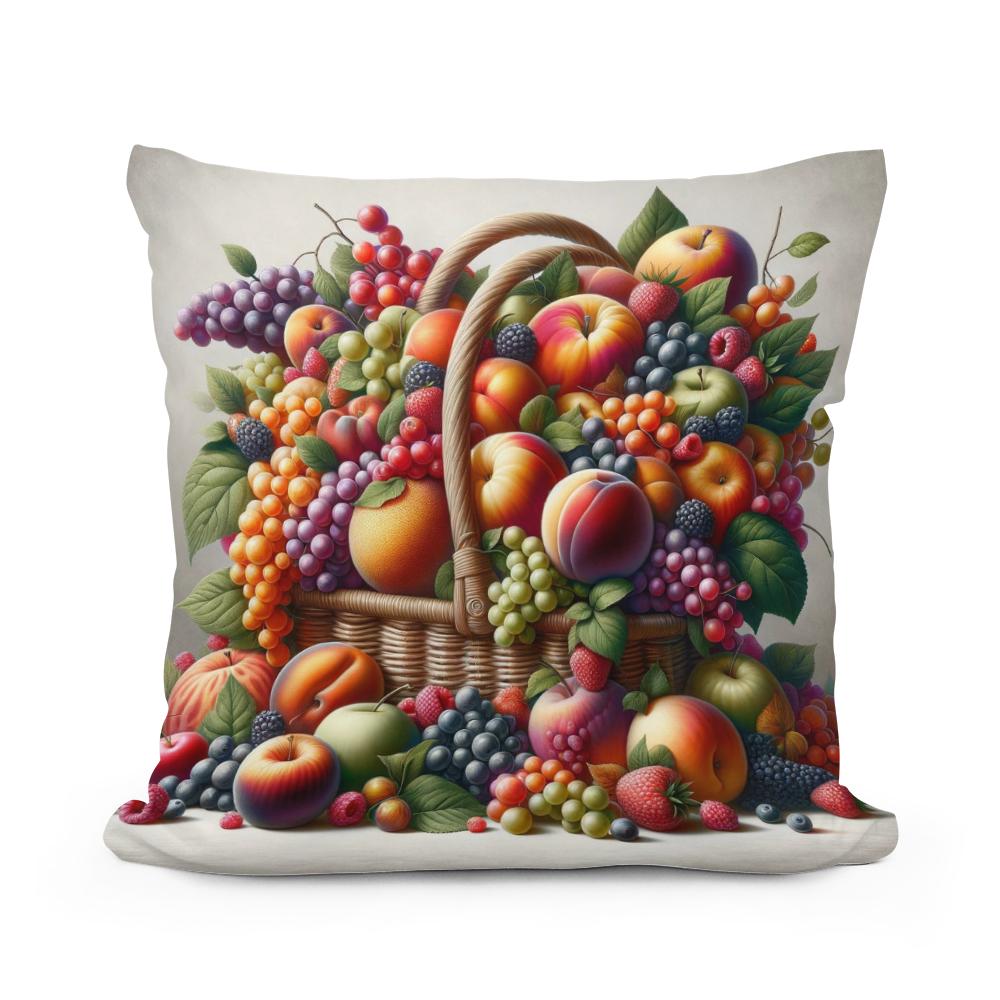 Harvest Bounty Cotton Cushion