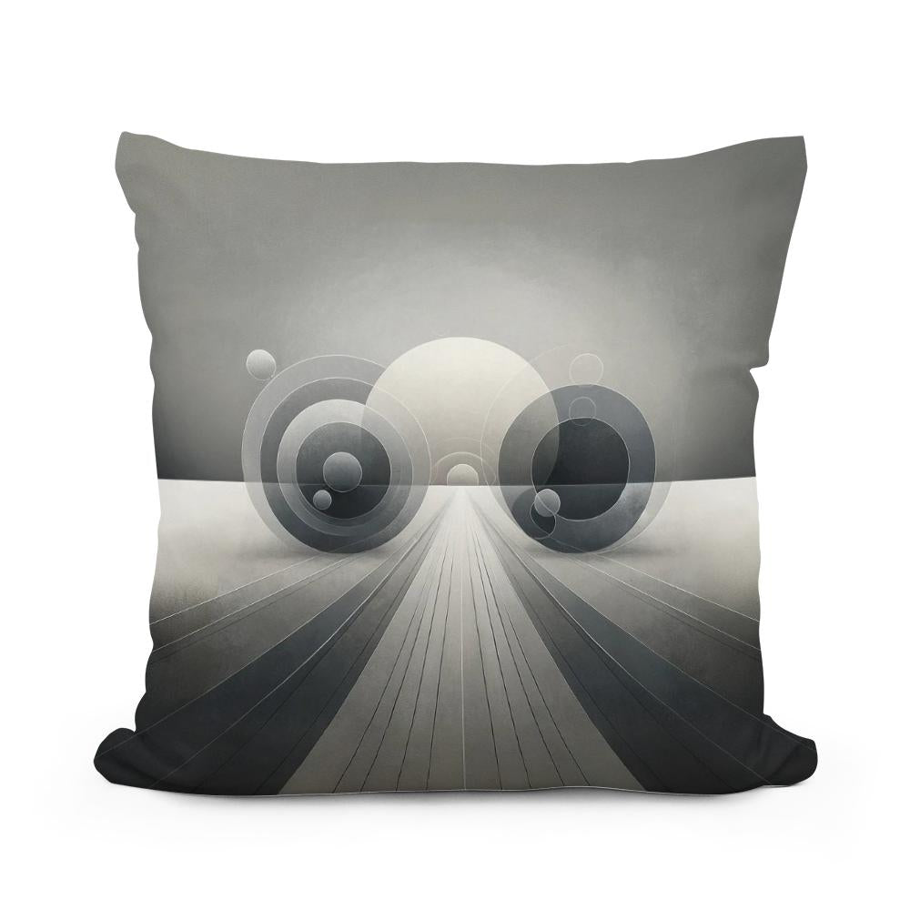 Grey Harmony Cotton Cushion