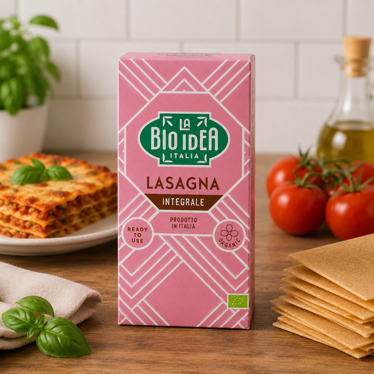 La Bio-Idea Organic Wholewheat Lasagne