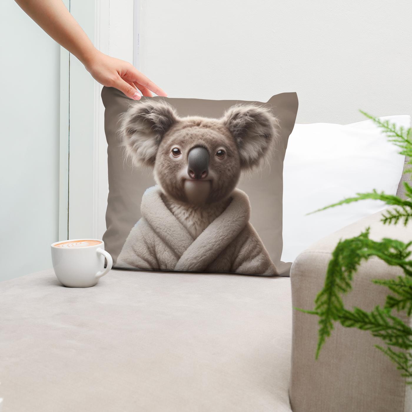 Serenity Koala Cotton Cushion