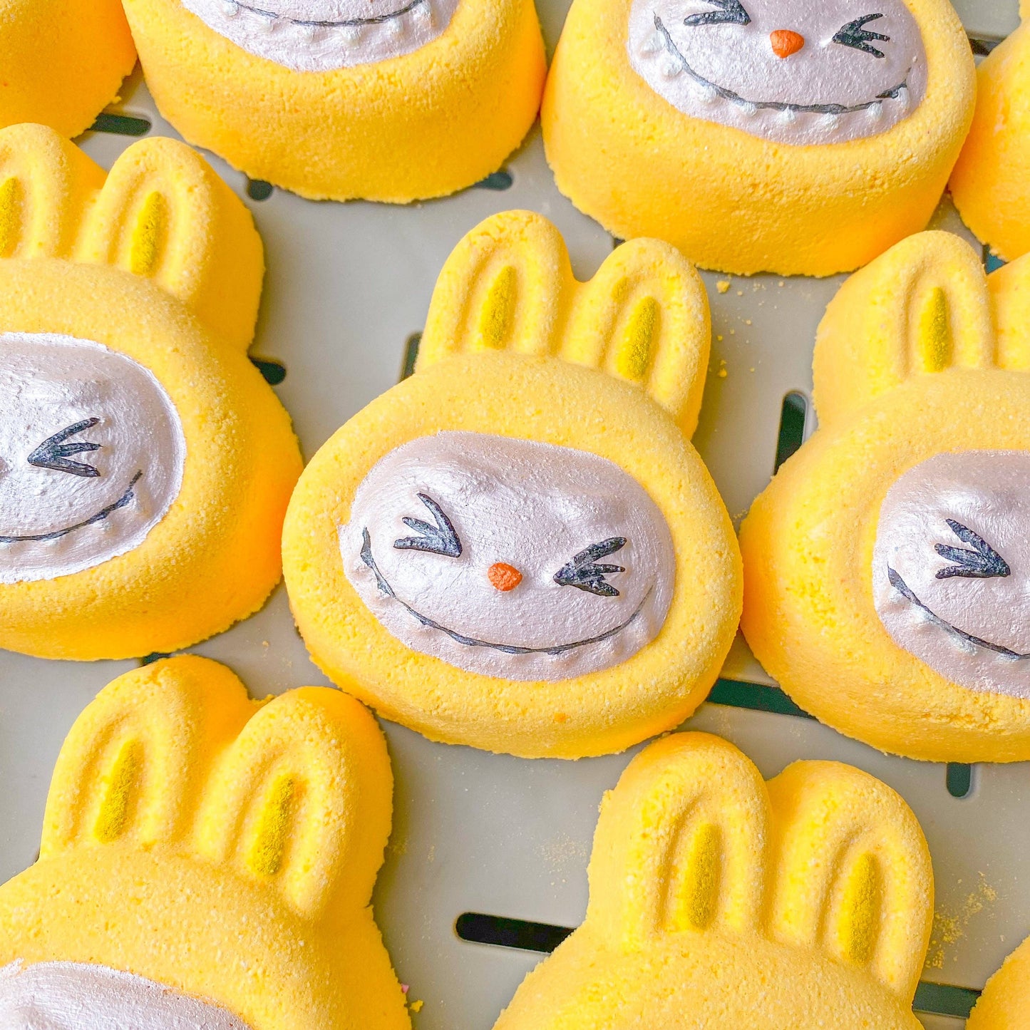 Labu Bath Bomb Yellow – Sherbet Lemon Scent