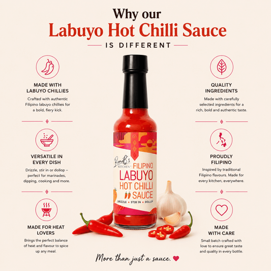 Labuyo Hot Chilli Sauce | Filipino Tropical Heat | 150ml