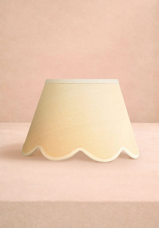 Beautifully Sweet Scallop Lampshade
